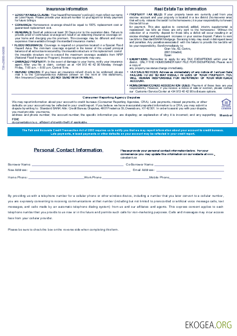 Espagne Relevé hypothécaire de la banque Caixa aux formats Word et PDF 3